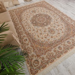 Перський килим Tabriz Highbulk G134-C Cream  - Висока якість за найкращою ціною в Україні